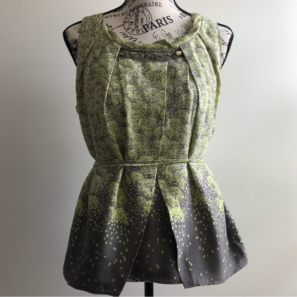 Simply Vera Vera Wang Sleeveless Top with Jeweled Collar